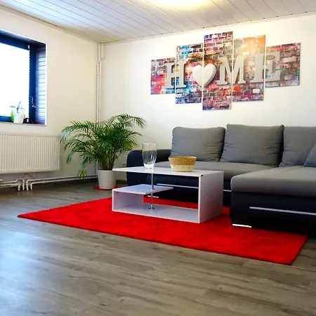 Happy-Homes Red - Up To 5 - Kueche - W-Lan - Netflix - Honig - Terrasse Altenstädt Exterior foto